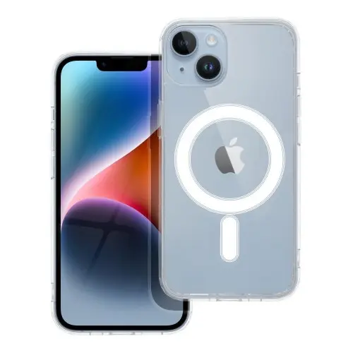 Custodia iPhone 14 Magsafe TPU Trasparente