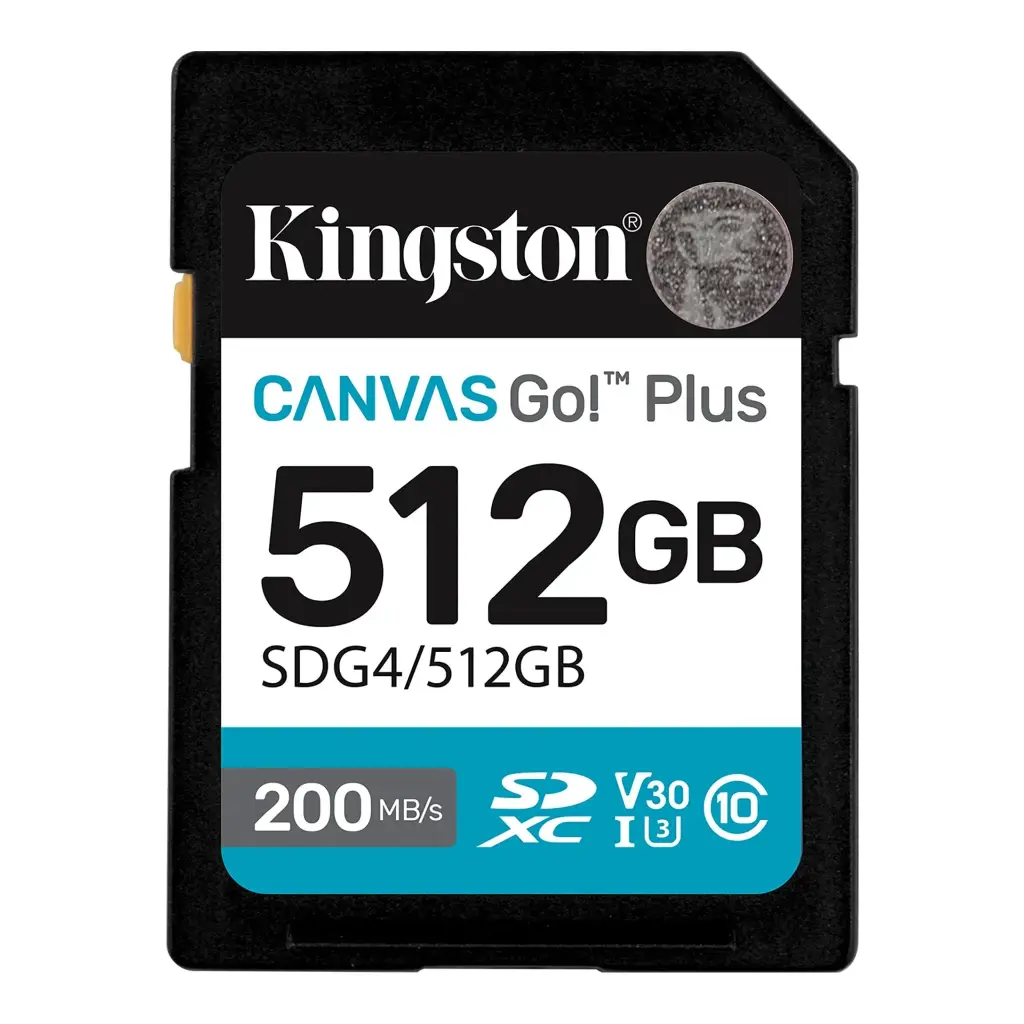 Kingston SD 512GB Canvas Go! Plus SDG4/512GB