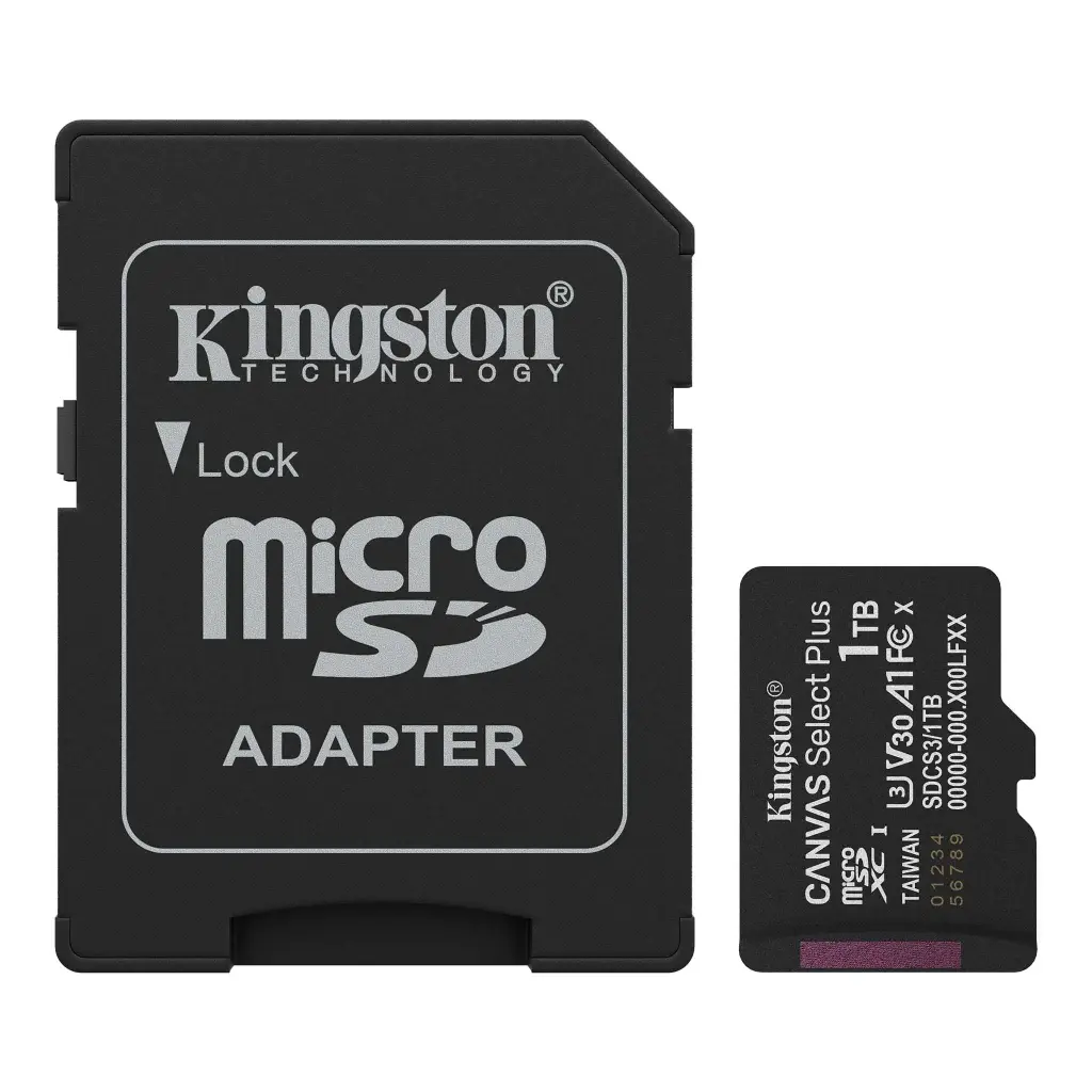Kingston Micro SD 1TB Canvas Select Plus Gen3 SDCS3/1TB
