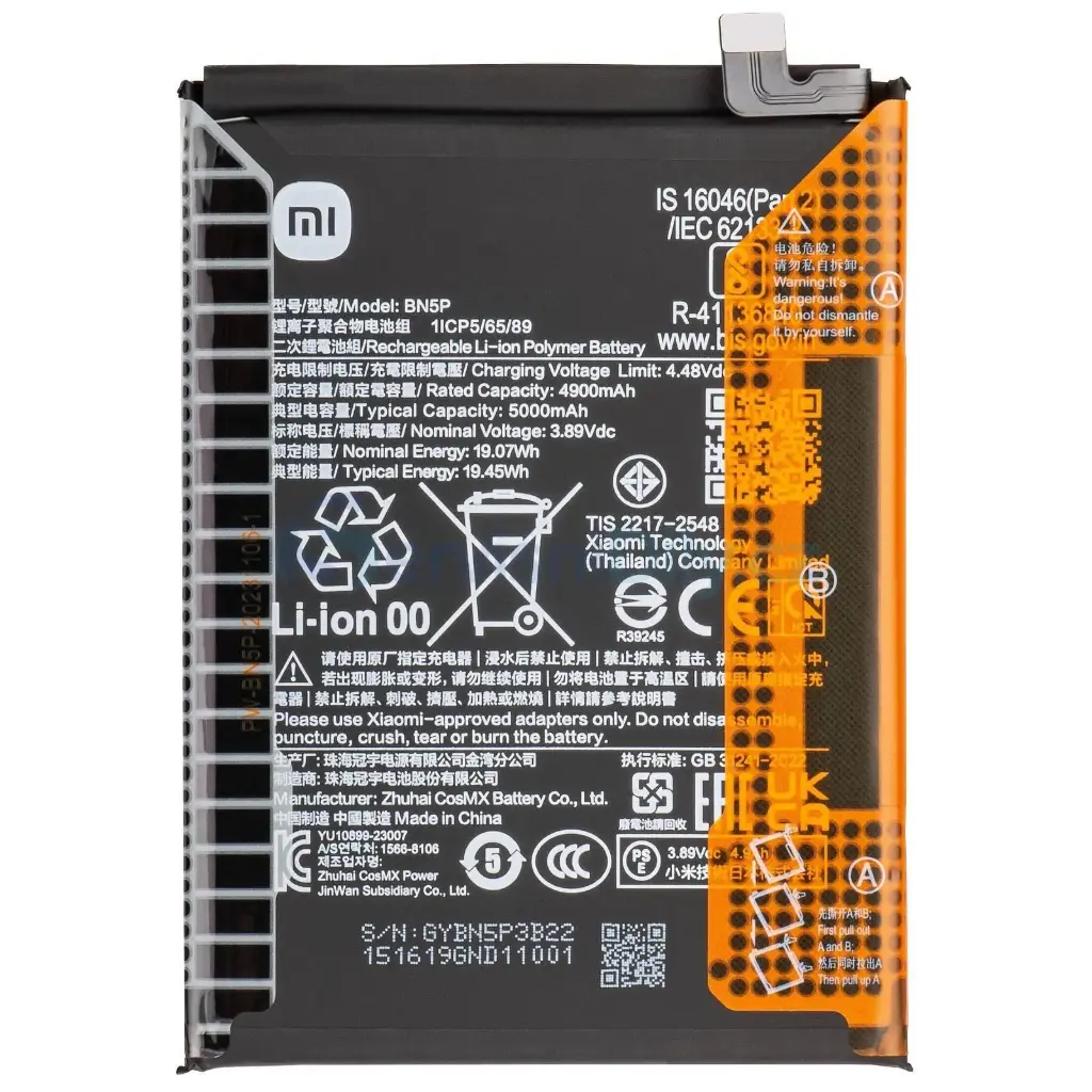 Xiaomi Batteria Service Pack Redmi Note 13 4G BN5P