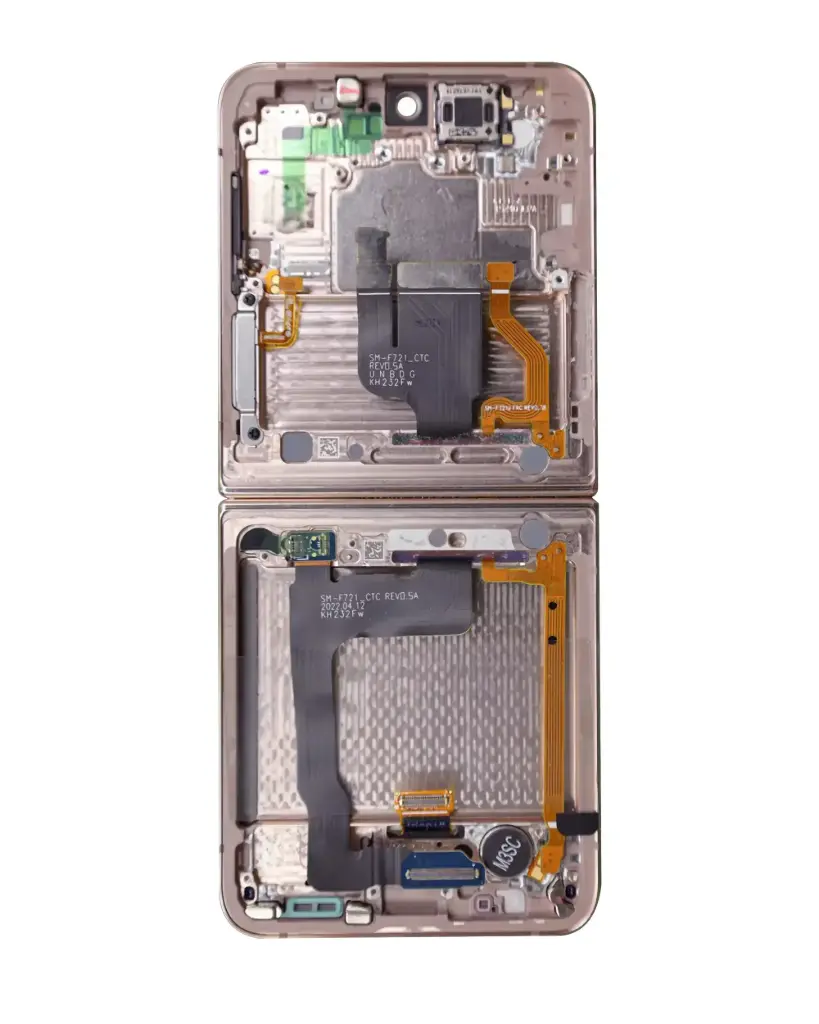 Samsung Display LCD Z Flip 4 5G SM-F721B Inner Pink Gold GH82-29440C GH82-29441C GH82-30238C GH82-30239C