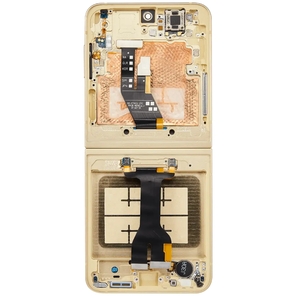 Samsung Display LCD Z Flip 6 5G SM-F741B Inner Yellow GH82-35013B GH82-35014B
