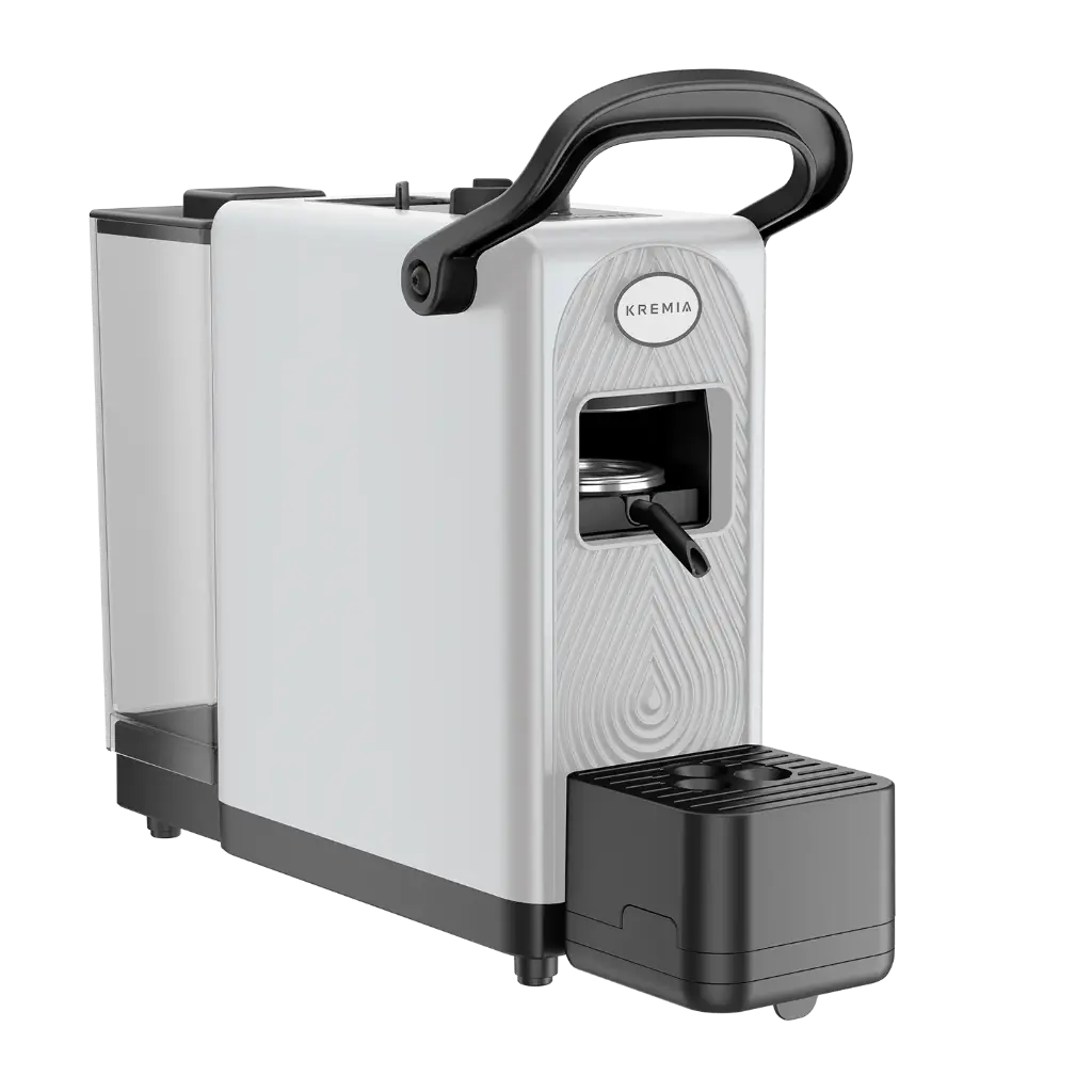 Didiesse Espresso Coffee Pod Machine Kremia Pure White (Free Descaler)