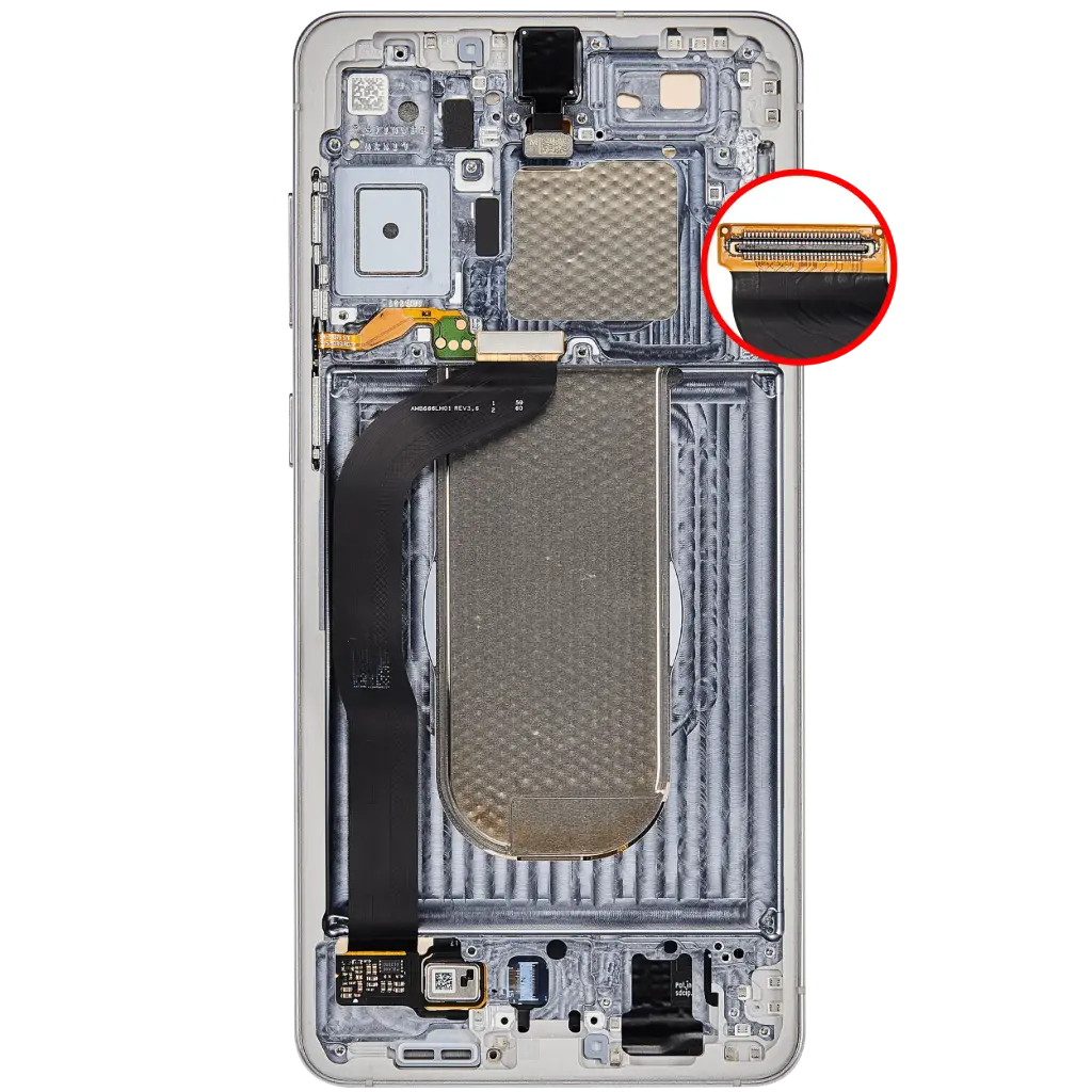 Samsung Display LCD S25 Edge SM-S937B Silver GH82-37224A