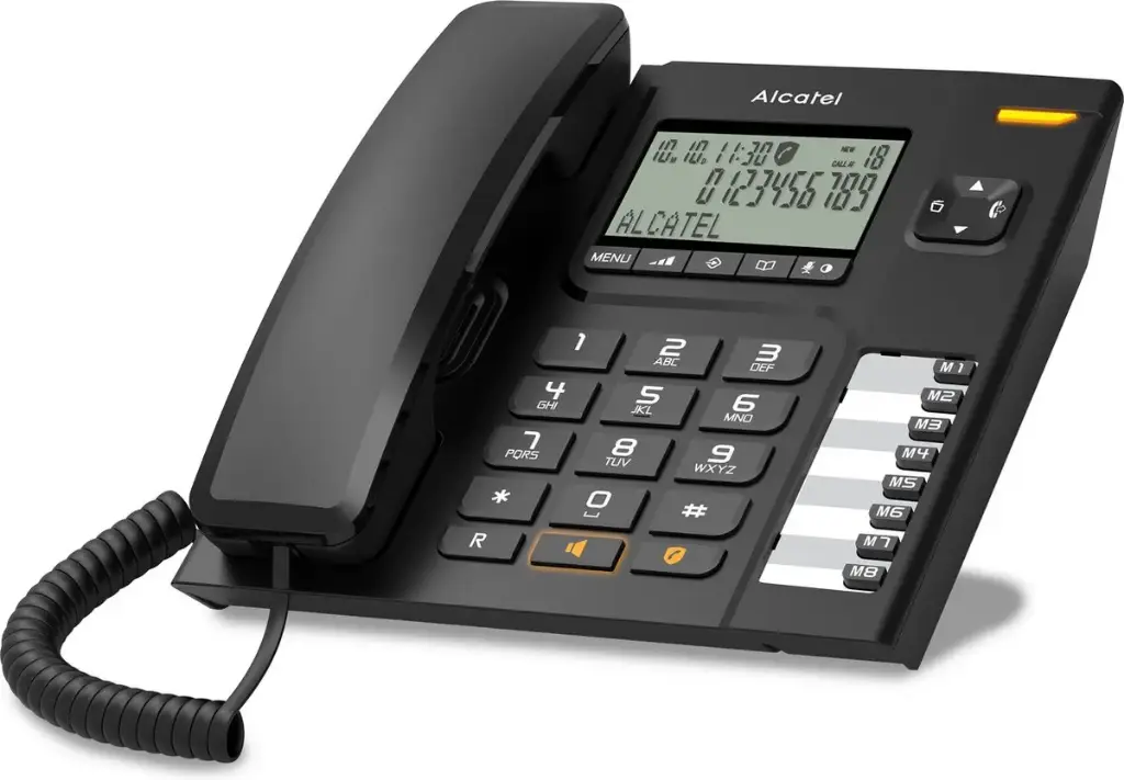 Alcatel Landline Phone T78 Black ATL1423600