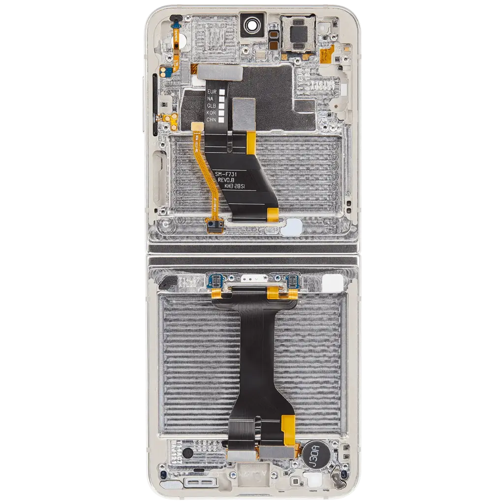Samsung Display LCD Z Flip 5 5G SM-F731B Inner Cream GH82-31827B GH82-31828B