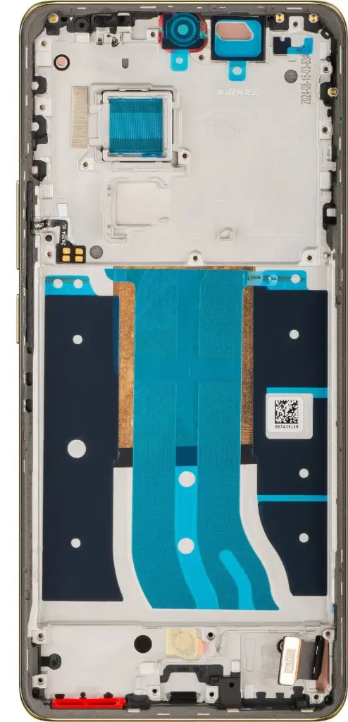 Realme Display LCD Realme 12 Pro 4G 12 Pro+ 4G Gold Con Frame Rigenerato (RMX3842 RMX3840)