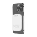 Celly Power Bank 5000mAh 10W Con MagSafe White MAGPB5000PROWH