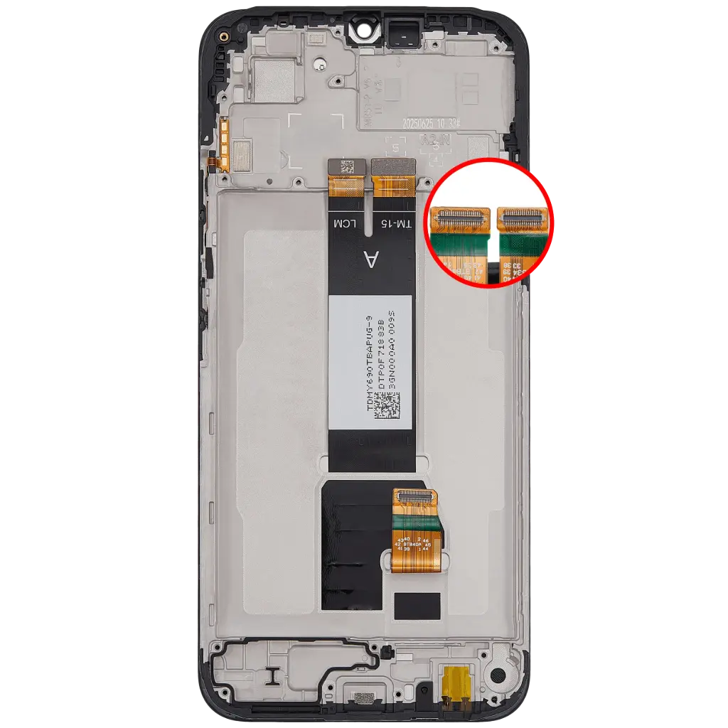 Xiaomi Display LCD Redmi 15C 5G Black Rigenerato