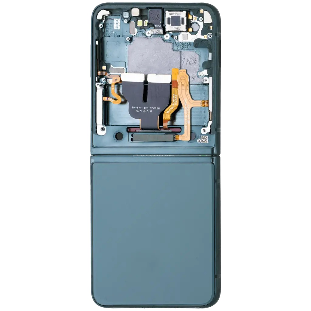 Samsung Display LCD Z Flip 3 5G 2021 SM-F711B Inner Green GH82-27243C GH82-27244C GH82-27443C