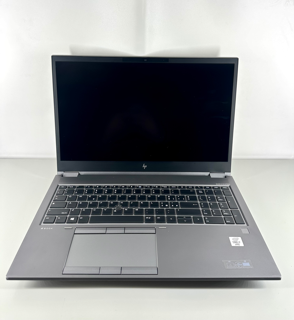 HP Zbook Fury 15 G7 15,6'' i7-10850H / 32GB / 512GB NVME SSD / Nvidia Quadro T2000 4GB / W11P Installato Ricondizionato