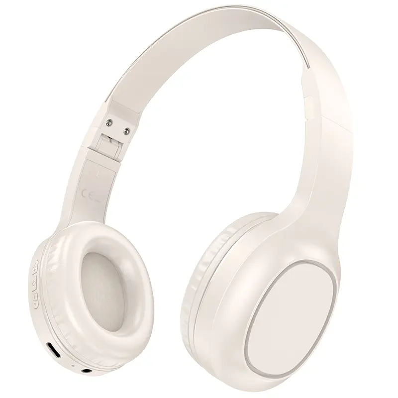 Hoco Headset Wireless W46 Milky White W46.WH