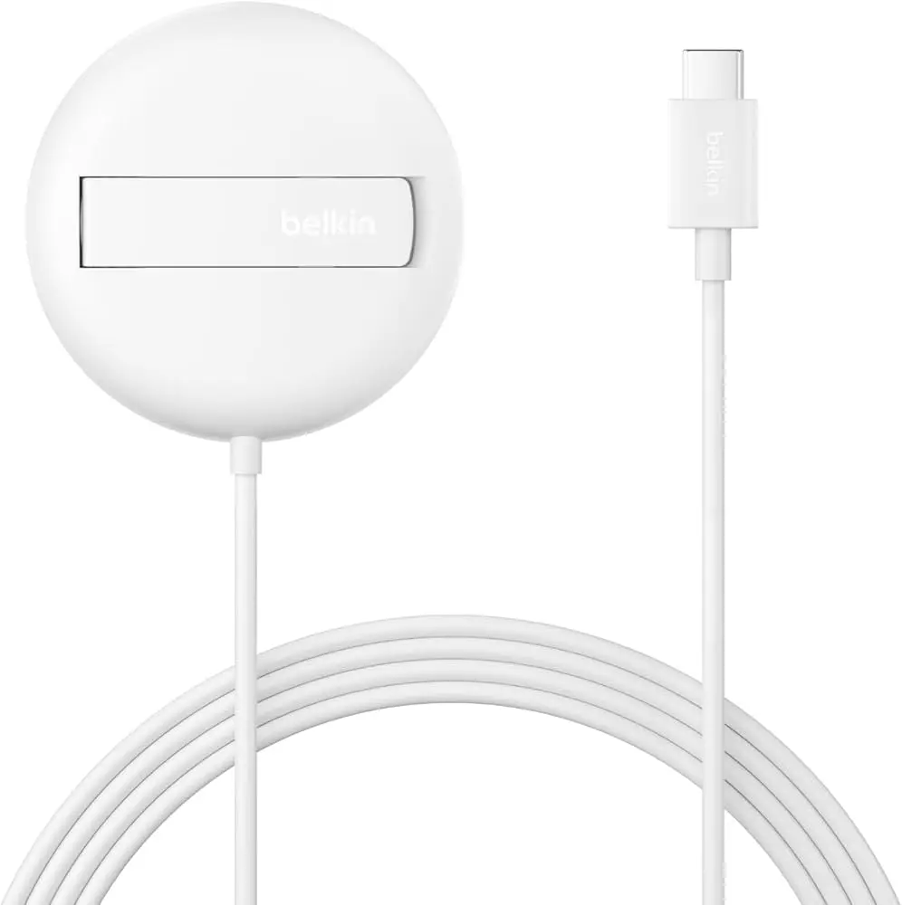 Belkin Caricabatterie Magnetico 15W Qi2 Senza Alimentatore White WIA011HQWH