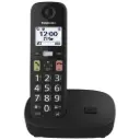 Panasonic Cordless DECT Con Tasti Grandi Black KX-TGU110EXB