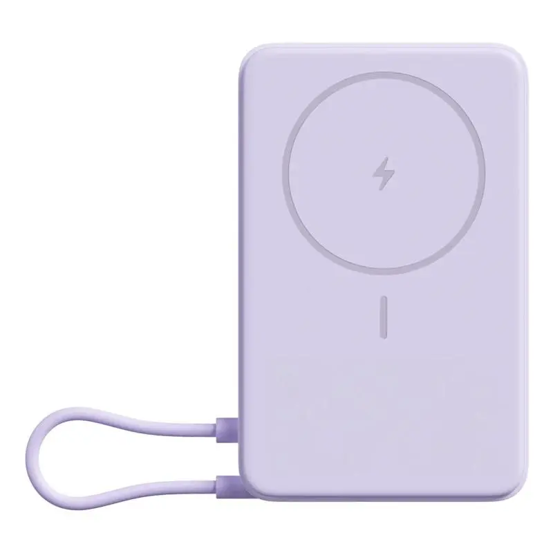 Xiaomi Power Bank 10000mAh MagSafe With Type-C Cable Purple BHR08PAGL