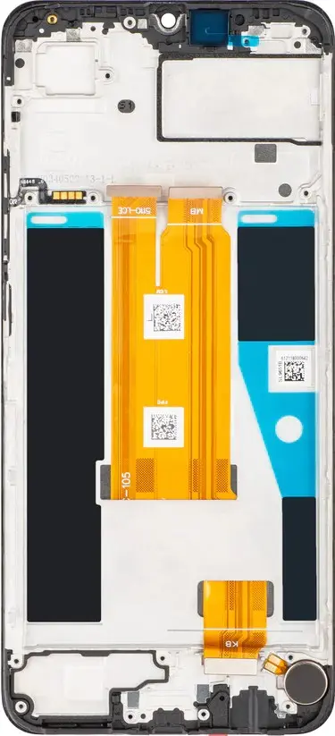 Realme Display LCD C61 4G C63 4G Black Con Frame Rigenerato (RMX3939)