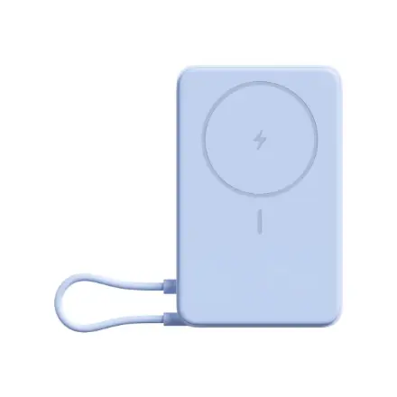 Xiaomi Power Bank 10000mAh MagSafe Con Cavo Type-C Blue BHR08PCGL