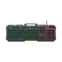 Techmade Tastiera Metallica Da Gaming Con LED Black TM-GK023