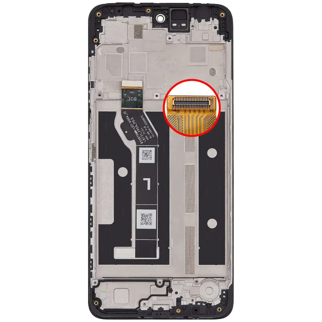 Motorola Display LCD Moto G17 With Frame 5D68C32093 5D68C32196
