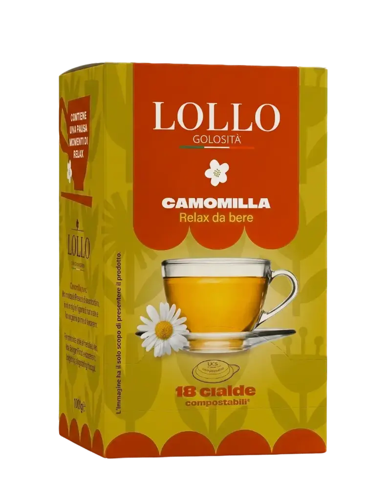 Lollo Golositè Box Camomilla in Cialde 18 Pz