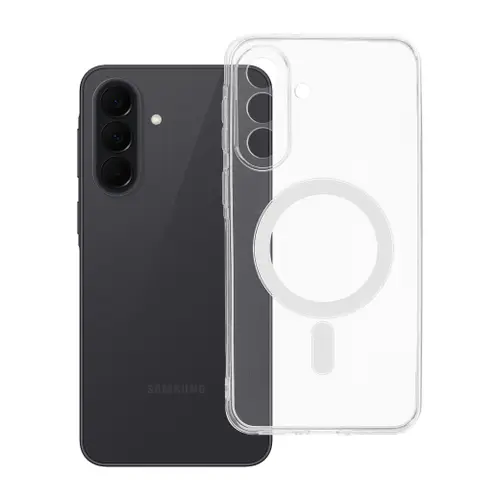 Case Samsung A37 A27 A36 A56 MagSafe With Camera Protection TPU Trasparent