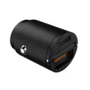 Celly Caricabatterie per Auto 2 Porte (USB-USB-C) 30W Black CCMINIUSBUSBCBK