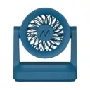 Muitomas Desk Mini Portable Fan With USB-C Charge Blue DESKFANBL