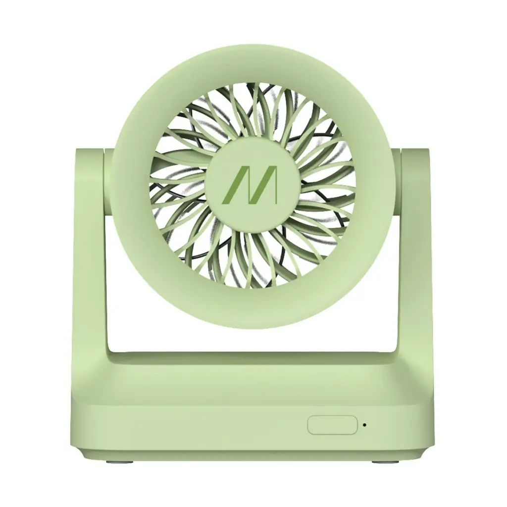 Muitomas Desk Mini Portable Fan With USB-C Charge Green DESKFANGN