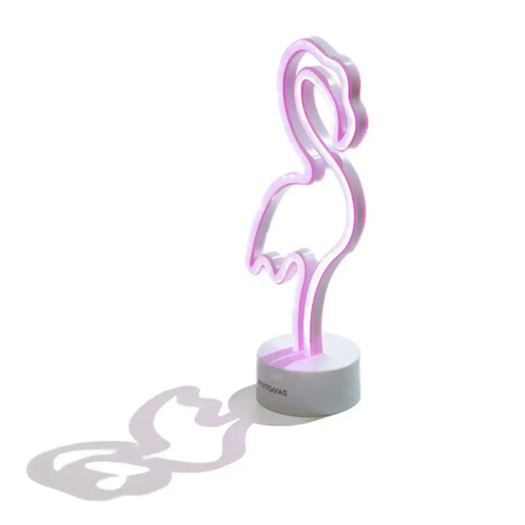 Muitomas Table Neon Lamp Flamingo NEONTFLAMINGO
