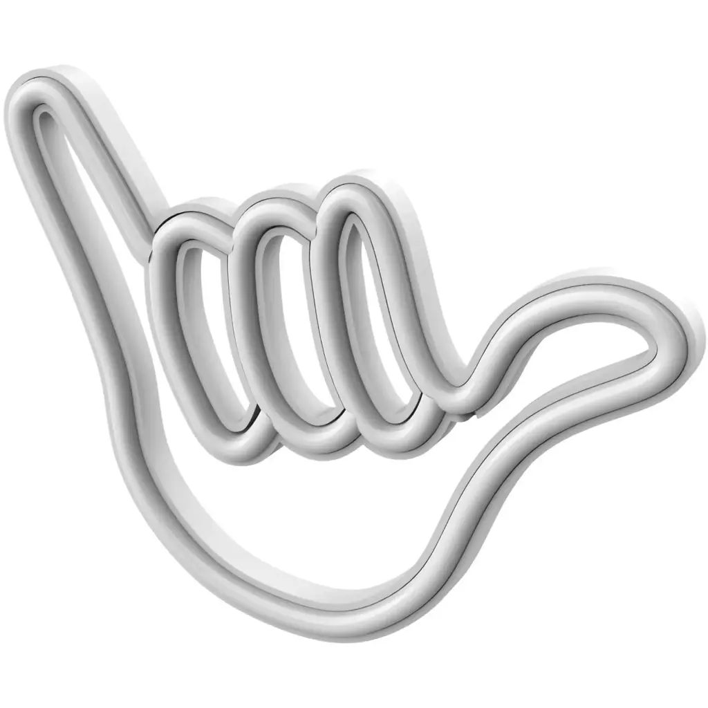 Muitomas Wall Neon Lamp Hand NEONWHAND