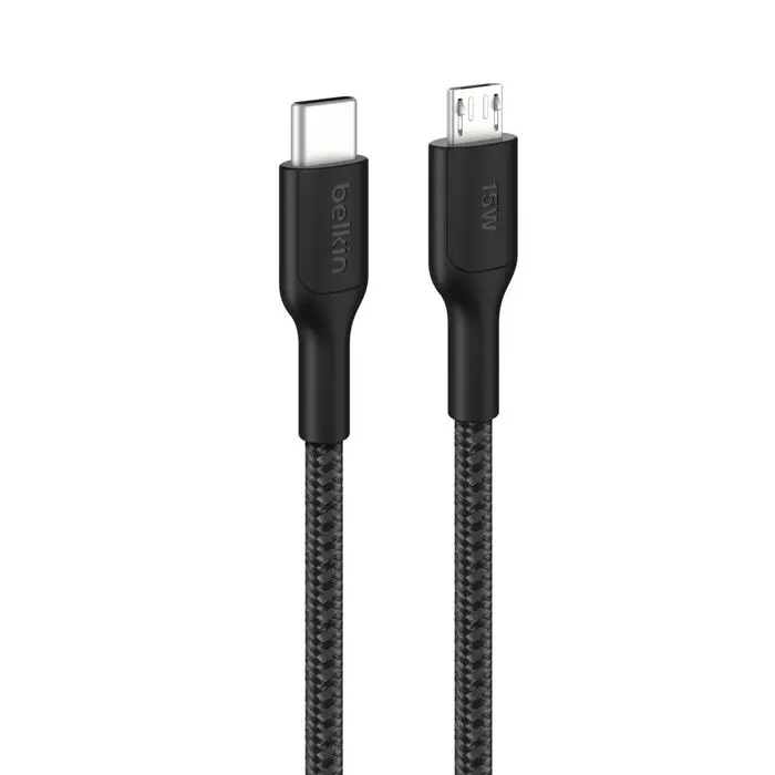Belkin Data Cable Micro-USB To Type-C (1m) PCR Black CAB026HQ1MBK