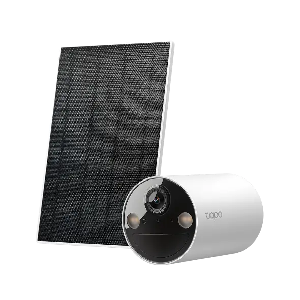 TP-Link Tapo Smart Camera Outdoor TC82KIT 2K With Solar Panel White 