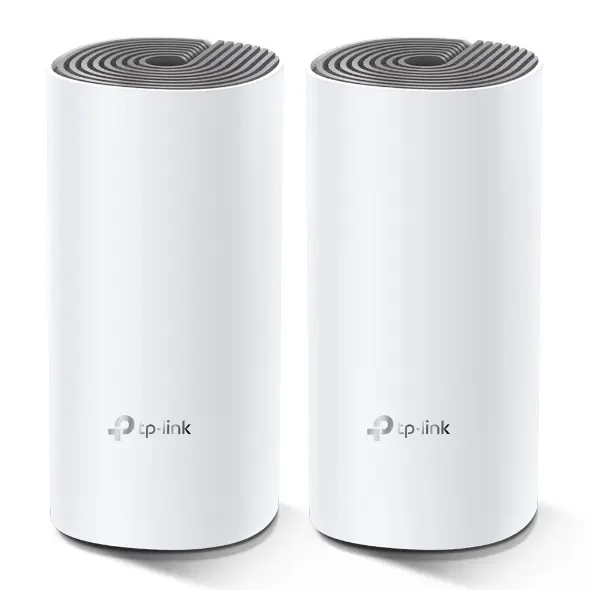 TP-Link Deco Mesh System Wi-Fi 5 Dual Band AC1200 (2 Pack) White DECOE4