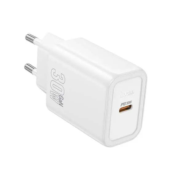 Hoco Charger USB-C 30W N62 White N62.U.WH
