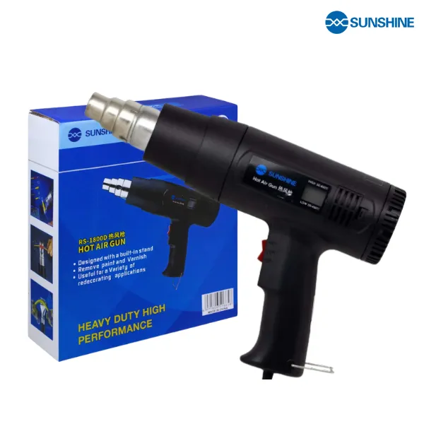 Sunshine Hot Air Gun 1800W With Temperature Regulation (RS-1800D)