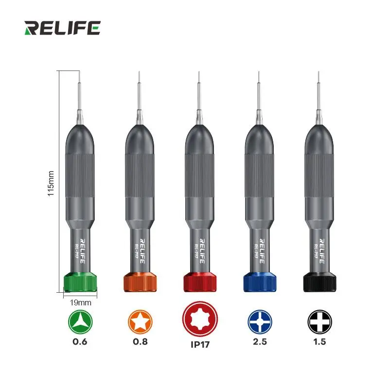 Relife Set Di Cacciaviti Rocket-Head (5 Pz) RL-717A