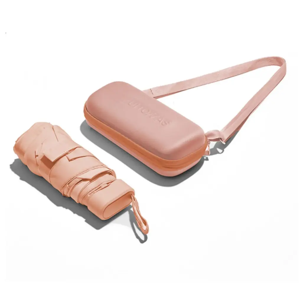 Muitomas Ombrello Pieghevole Con Custodia Inclusa Peach Fuzz UMBRCASEPF