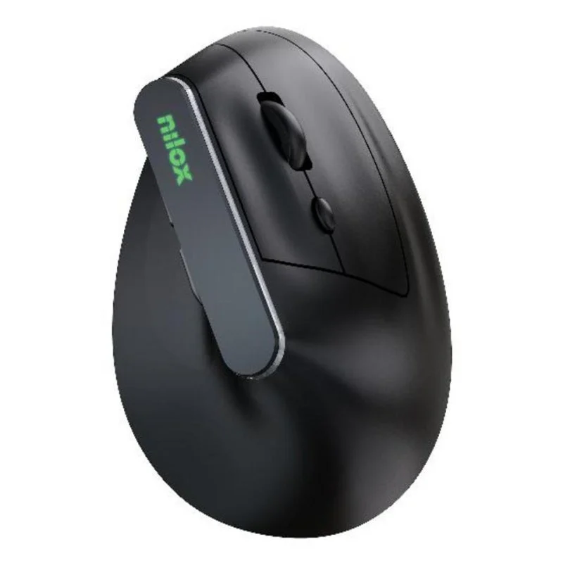 Nilox Mouse Wireless 1600 DPI Dual Connection Con 6 Tasti Black NXMOEVR01B 