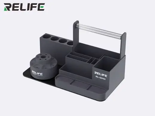 Relife Organizer Da Banco Per Cacciaviti e Strumenti Grey RL-001H 