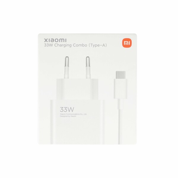 Xiaomi charger USB 33W Mi Combo with cable Type-C white BHR6039EU