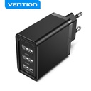 Vention Charger 17W 3 ports (USB) black FEAB0-EU