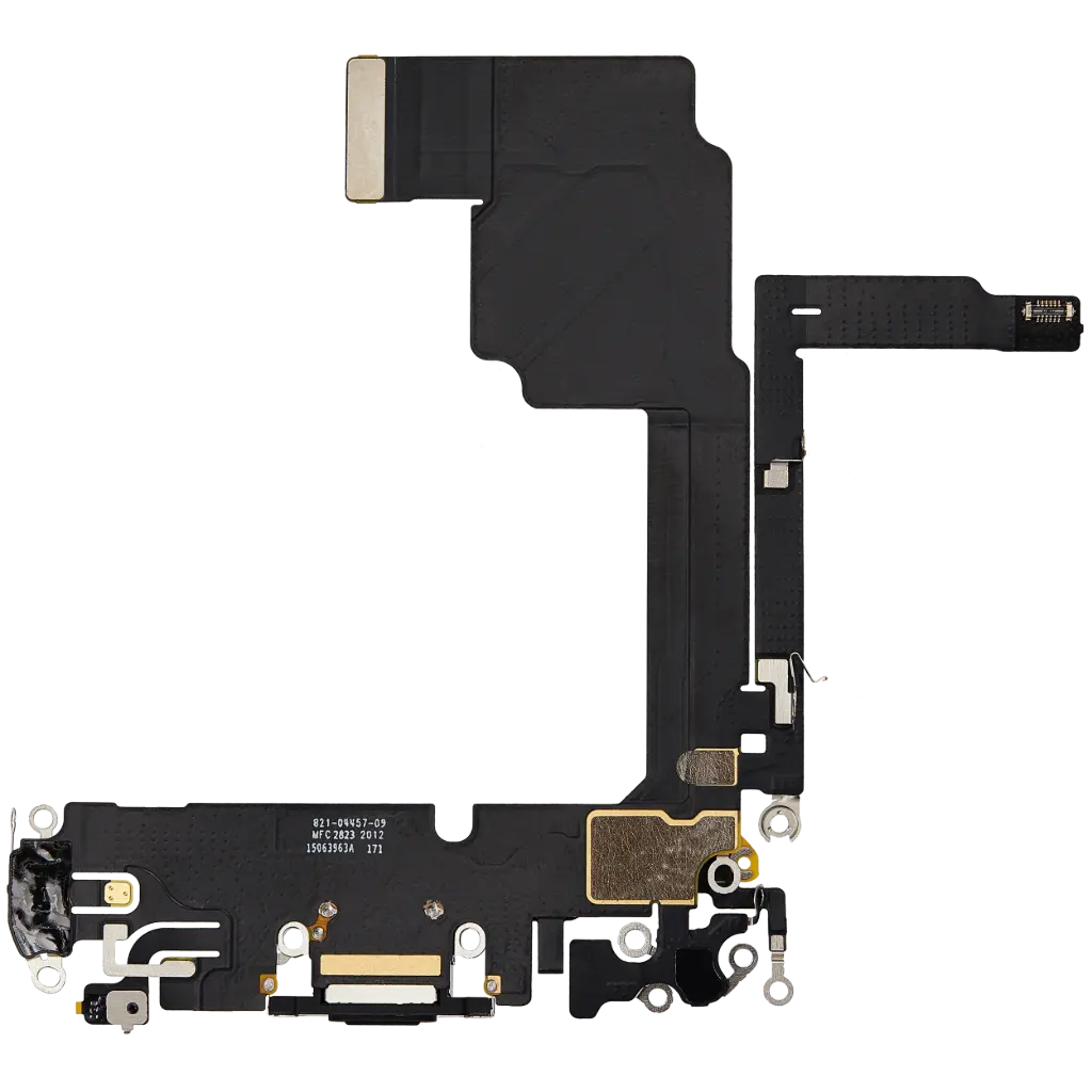 Apple Flat Connettore Di Ricarica iPhone 15 Pro Titanium Black Rigenerato