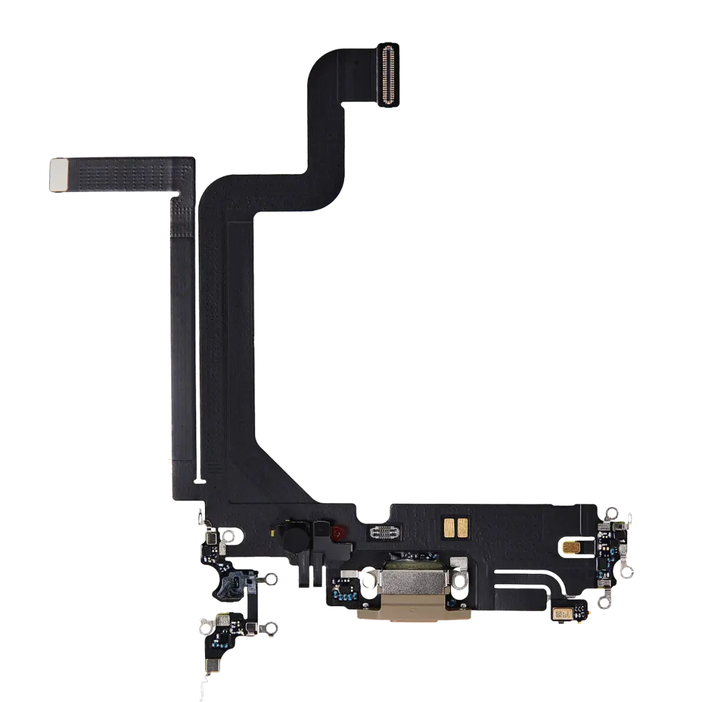 Apple Flat Connettore di Ricarica iPhone 14 Pro Max Gold Rigenerato