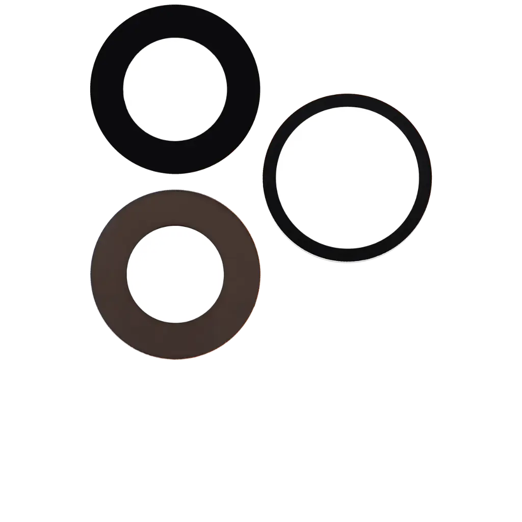 Apple Vetro Lente Fotocamera iPhone 15 Pro Max (3 Pz) Rigenerato