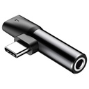 Baseus Adapter 3 in 1 Type-C to Jack 3.5mm+USB-C L41 Black CATL41-01