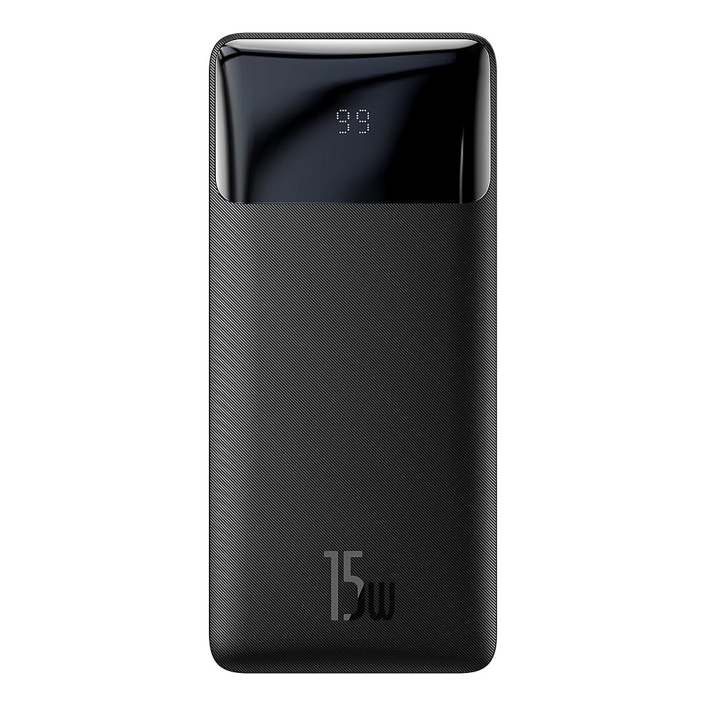 Baseus Power Bank 20000 mAh 15W bipow with display black PPBD050101