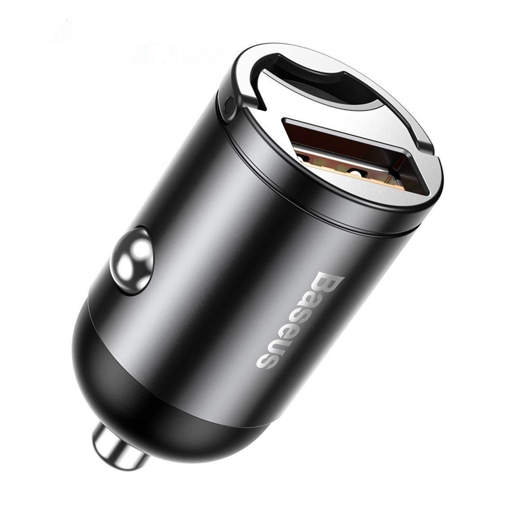 Baseus Caricabatterie per Auto USB 30W Tiny Star Mini Grey VCHX-A0G