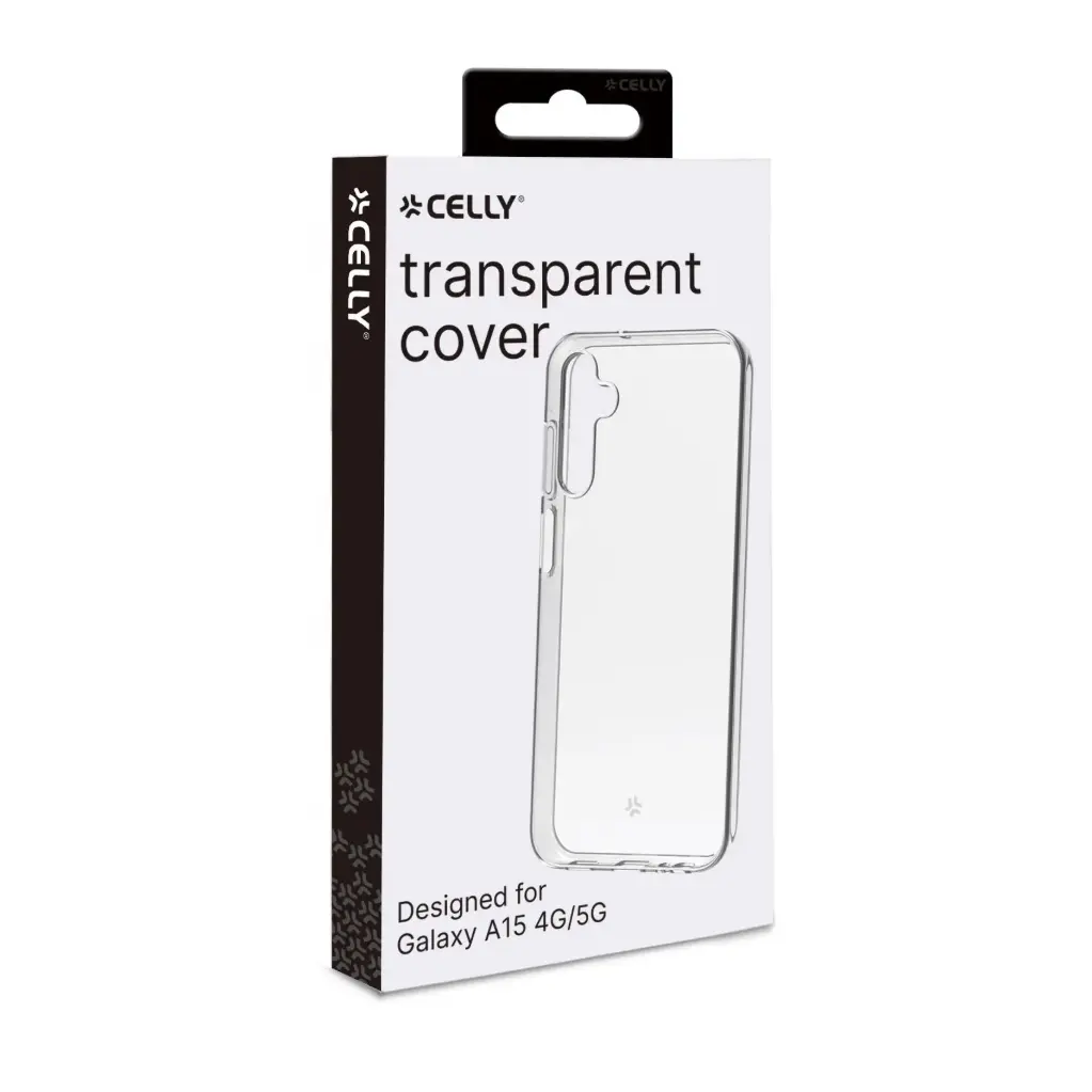 Celly Custodia Samsung A15 4G A15 5G TPU Trasparente GELSKIN1060
