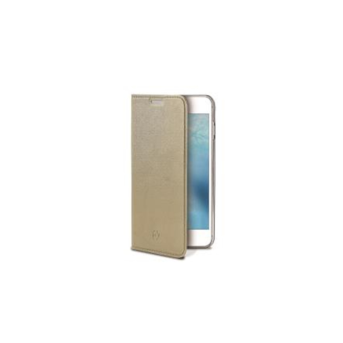 Celly Custodia iPhone SE 2020, iPhone 7, iPhone 8 Flip Air Gold