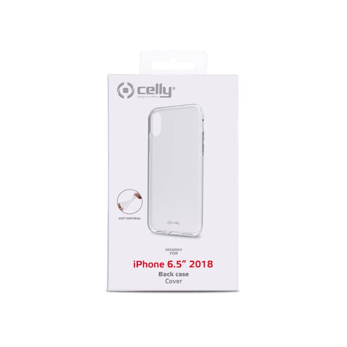 Celly Case iPhone Xs Max TPU Transparent GELSKIN999
